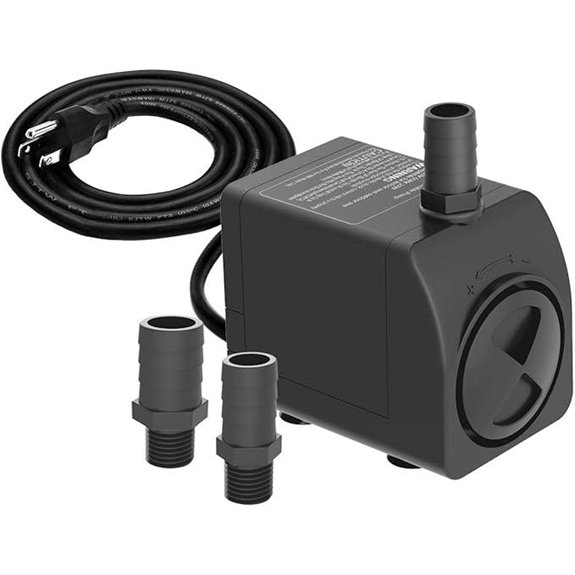 Knifel 300GPH Ultra Quiet Submersible Water Pump