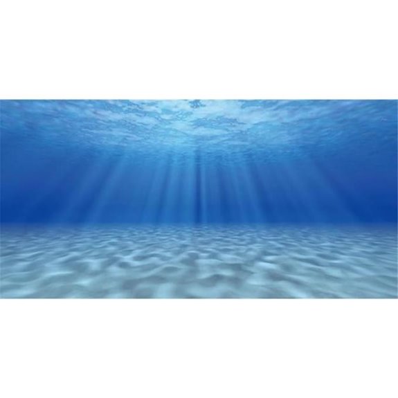 AWERT Undersea Aquarium Background 24x12 inches