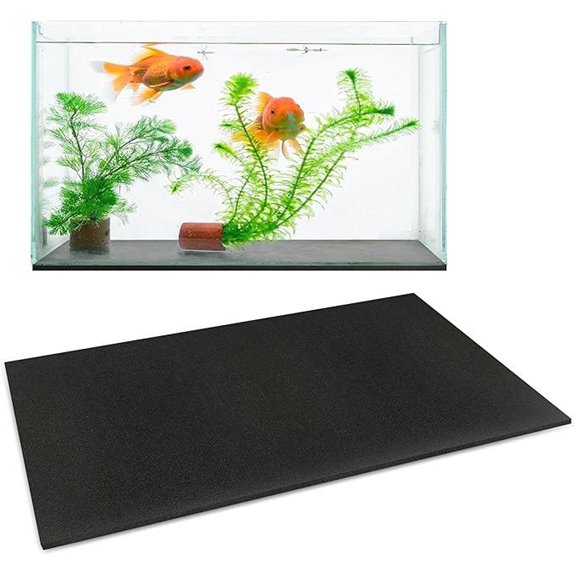 UNIFAMILY Aquarium Leveling Mat 10 Gallon (20.8x13 in)