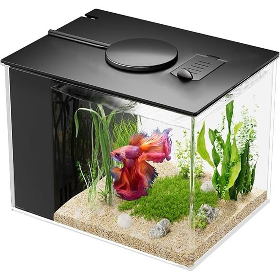 Vehipa 1 Gallon Betta Fish Tank Kit