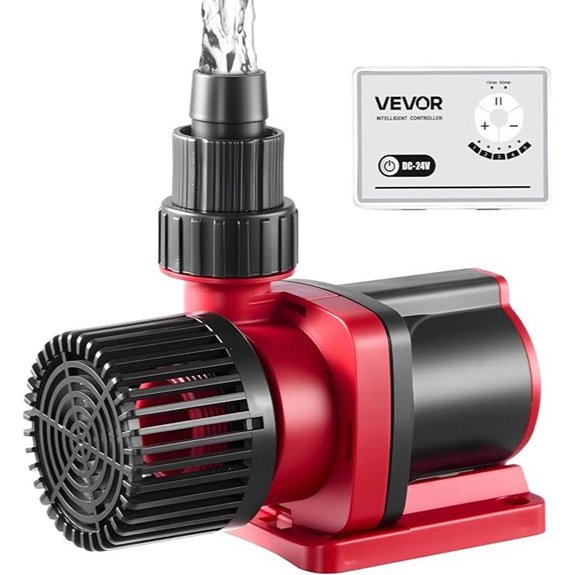 VEVOR Aquarium DC Water Pump 800 GPH with Controller