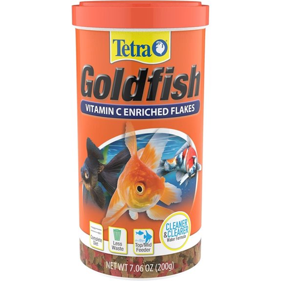 Tetra Goldfish Flakes Vitamin C Enriched 7.06 oz