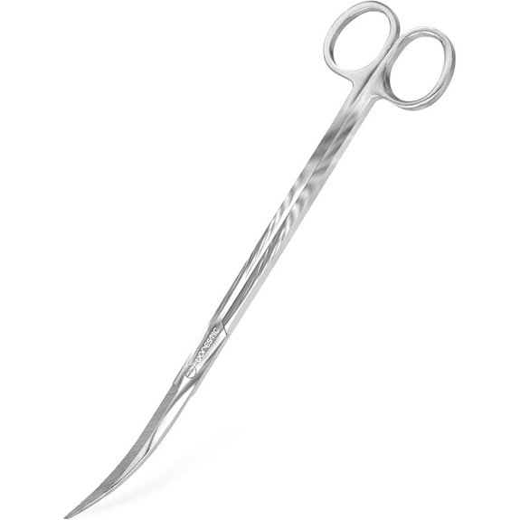 VORESTIC Long Aquarium Scissors for Plants (9.8 inches)
