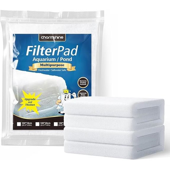 Aquarium Filter Floss Pad (39.37x3.94in White)