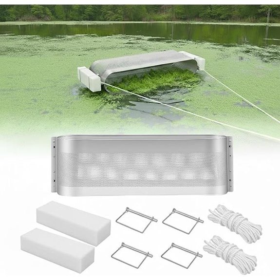 41 Wide Pond Skimmer for Cleaning Weeds Algae & Debris