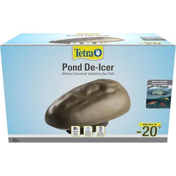 TetraPond Thermostatic De-Icer for Winter Fish Survival