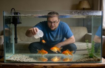 goldfish density per gallon
