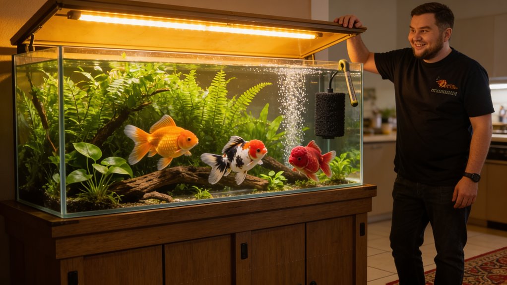 Coral Goldfish Care Guide Types Tank Setup Tips