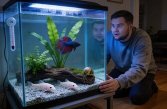 betta hiding causes solutions